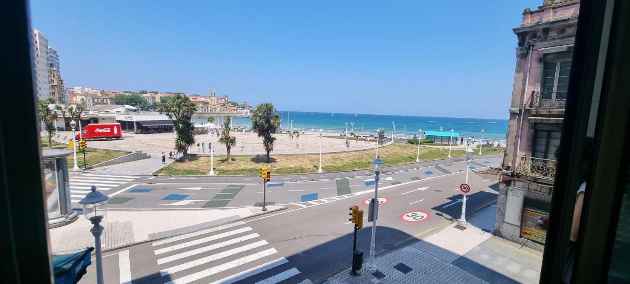 Apartamento La Escalerona Con Vistas Al Mar Apartment Gijon Ngoại thất bức ảnh